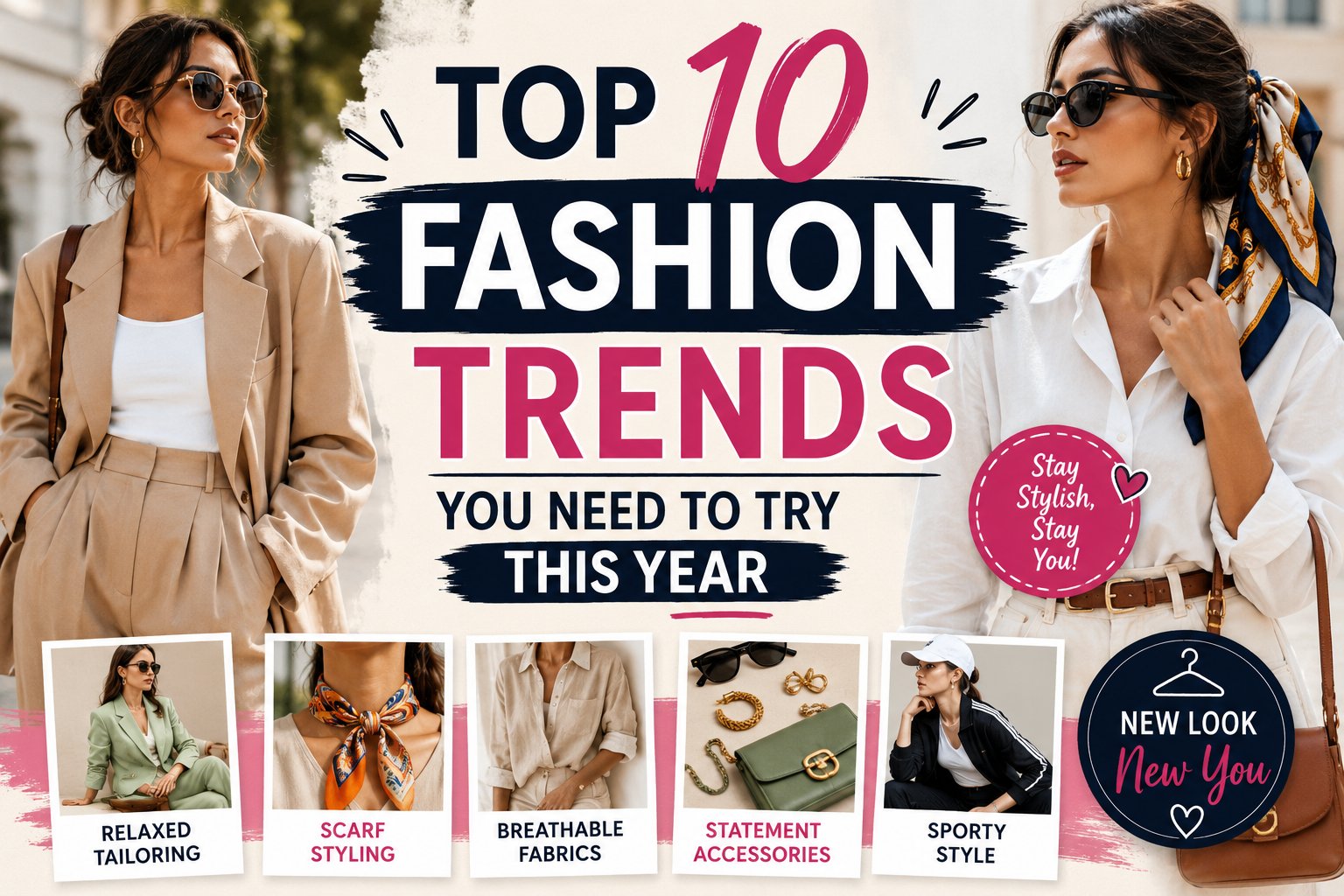 Top 10 Fashion Trends You Need to Try This Year