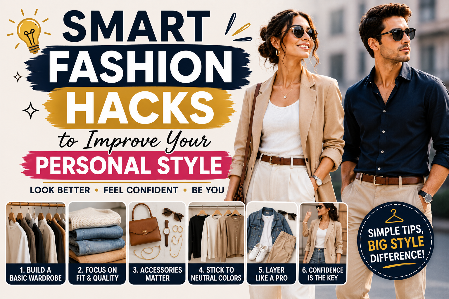 Smart Fashion Hacks to Improve Your Personal Style