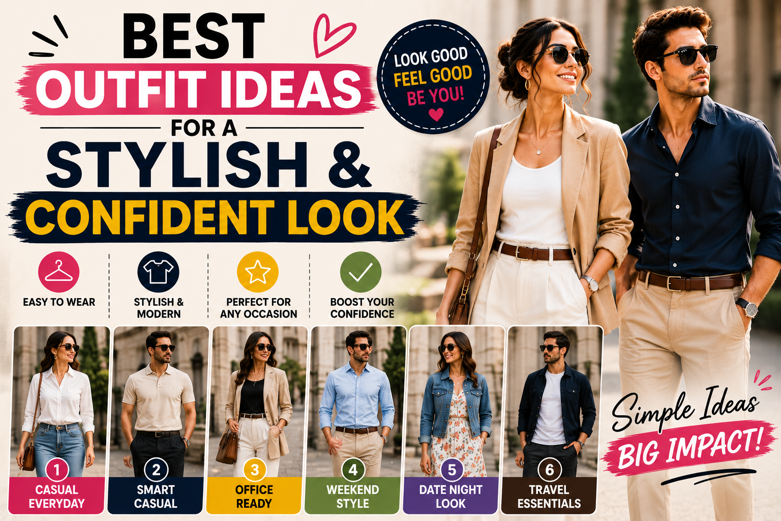 Best Outfit Ideas for a Stylish and Confident Look