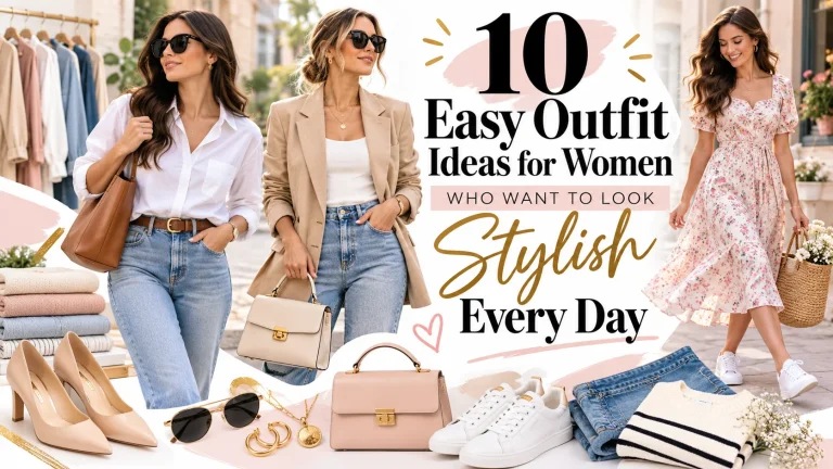 10 Easy Outfit Ideas for Women Who Want to Look Stylish Every Day