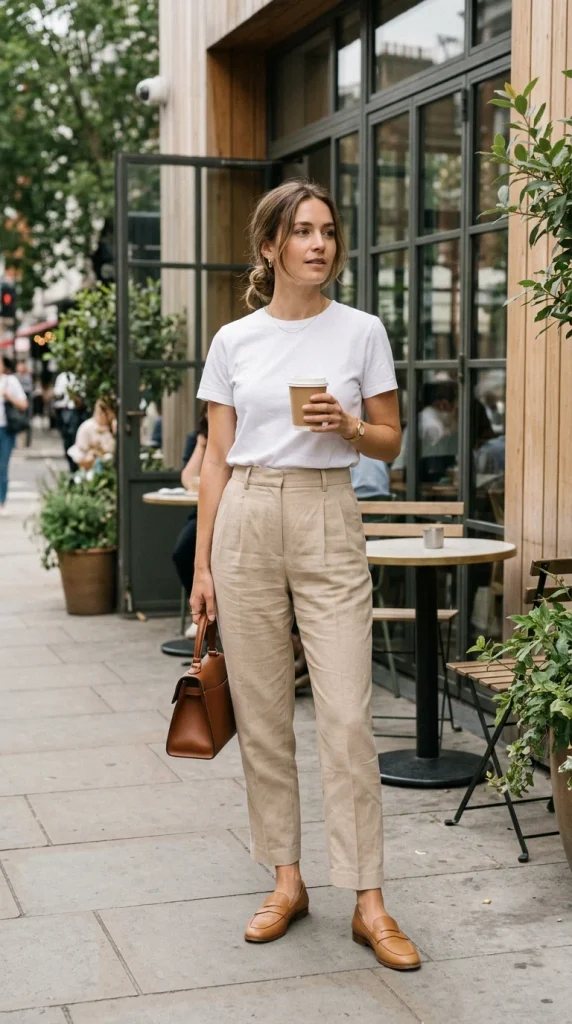 Black or Beige Trousers