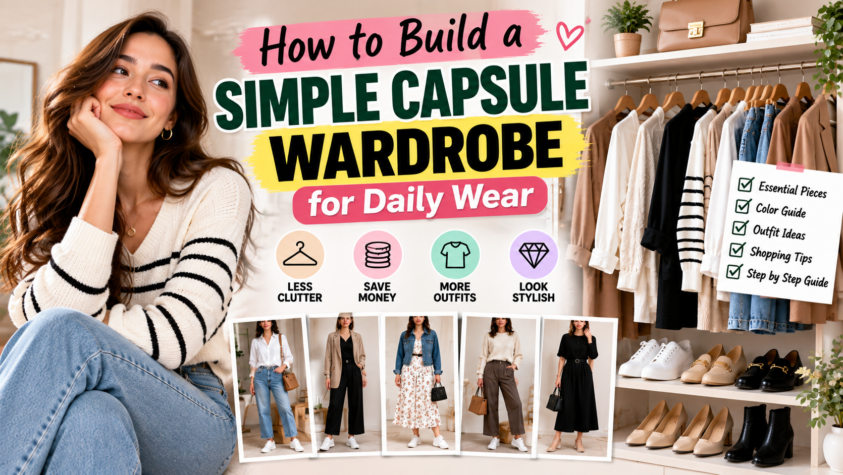 How to Build a Simple Capsule Wardrobe for Daily Wear